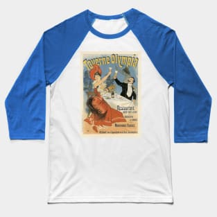 Taverne Olympia by Jules Cheret Baseball T-Shirt